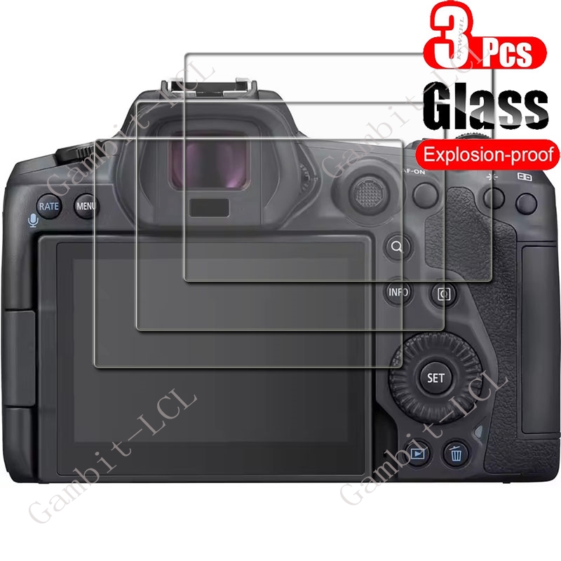 Nikon Camera D3500 - 3 個強化ガラスキヤノン EOS R/Ra/RP/R3/R5 R52 R5M2