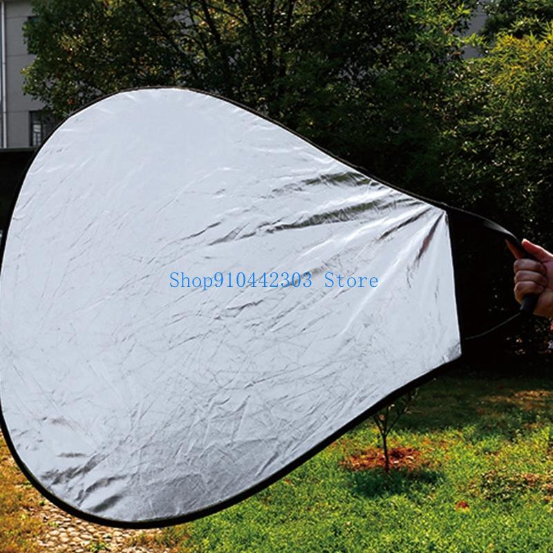 Photography Lighting Triangle - 652F 30cm/60cm/80cm ポータブルトライアングルリフレクター折りたたみ式トライアングル写真撮影