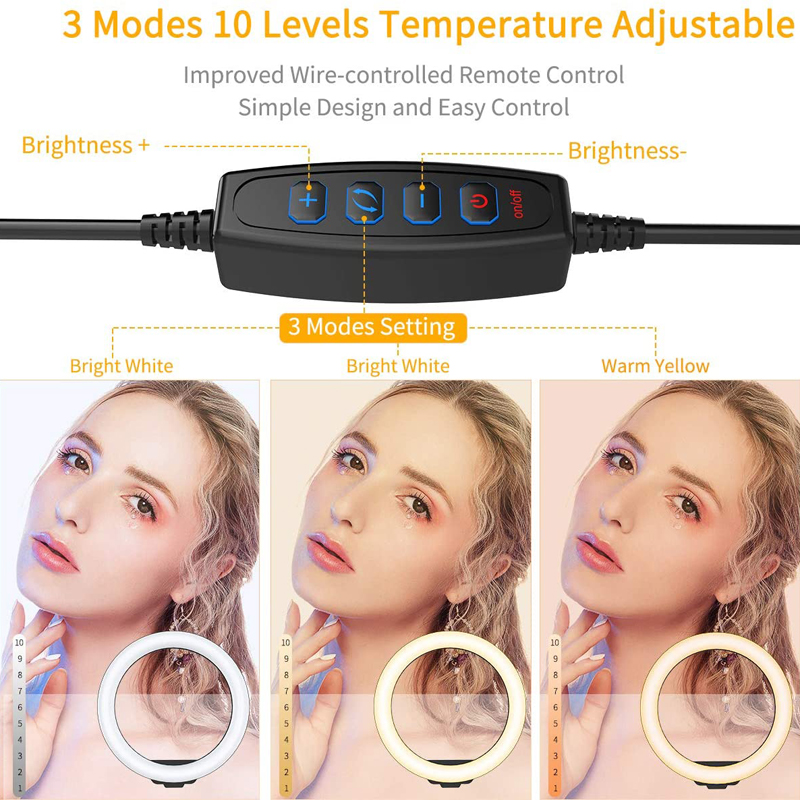 16/26/33 センチメートル自撮りリングライト写真撮影補 - Photography Lighting Home のレビューと価格