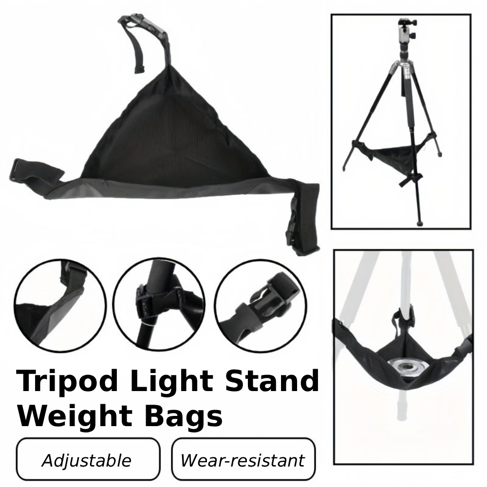 三脚用ヘビーデューティ石バッグ写真撮影の光スタンドバランス土 - Light Stand Sandbag のレビューと価格