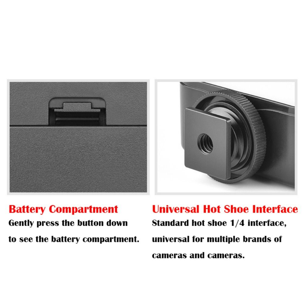 調光可能なフィルインライト USB 充電ホットシューマウント - Photography Lighting Brand のレビューと価格