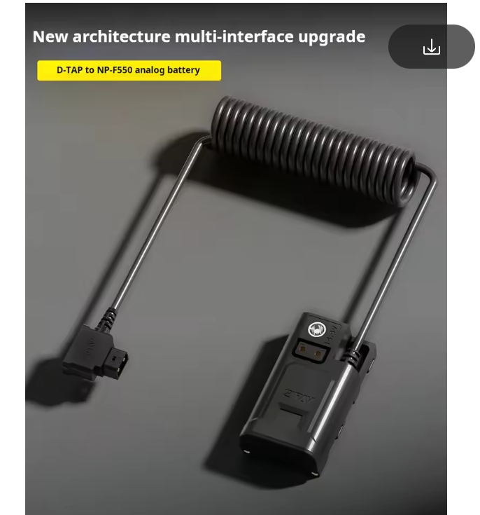 Zitay-ソニー用ダミーバッテリー、D-TAP〜NP-F5 - Photography Lighting For Dummies のレビューと価格