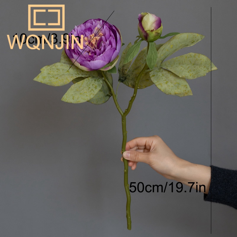1PC ライト高級 2 ヘッド牡丹シミュレーション造花ホーム - Photography Lighting Simulation のレビューと価格