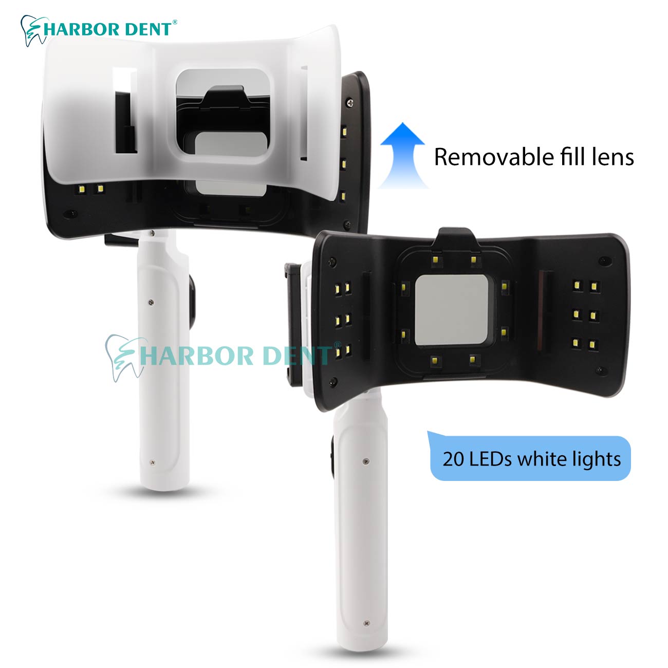 工場直販 歯科写真撮影用ツインフラッシュライト スマホカメラ - Photography Lighting Direction のレビューと価格