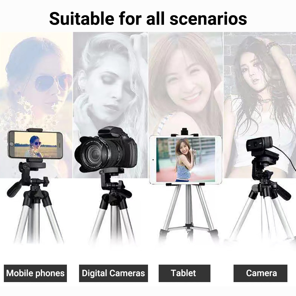 調整可能なアルミ製三脚スタンド、折りたたみ式カメラ＆スマホ三 - Outdoor Photography Lighting Setup のレビューと価格
