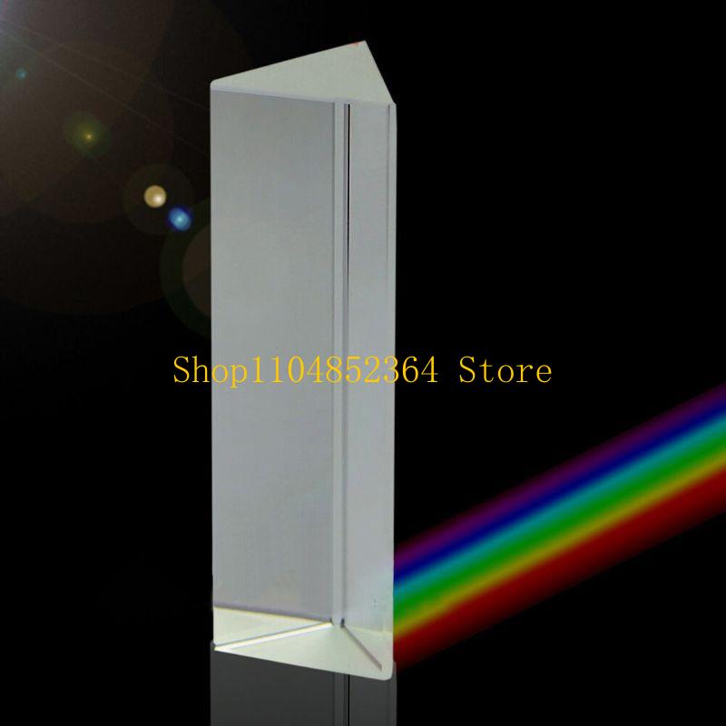 652F 光学ガラストリプル三角プリズム物理教育光スペクトル - Photography Lighting Triangle のレビューと価格