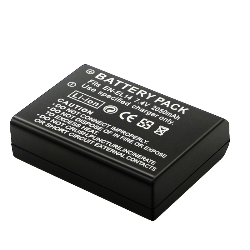 2050mah EN-EL14a EL14 カメラバッテリー - Nikon Camera D3500 のレビューと価格