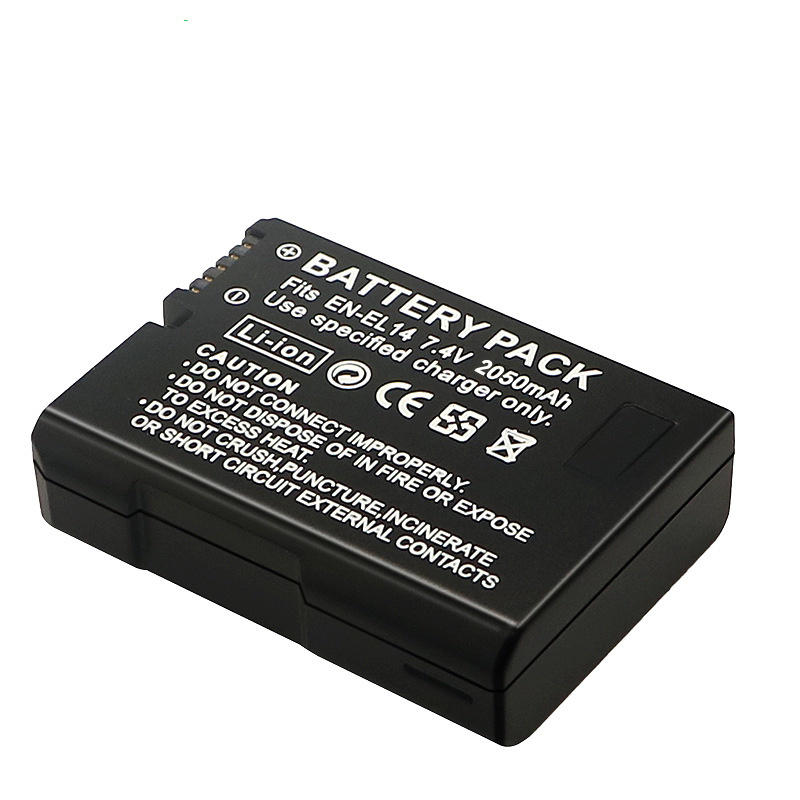 2050mah EN-EL14a EL14 カメラバッテリー - Nikon Camera D3500 のレビューと価格