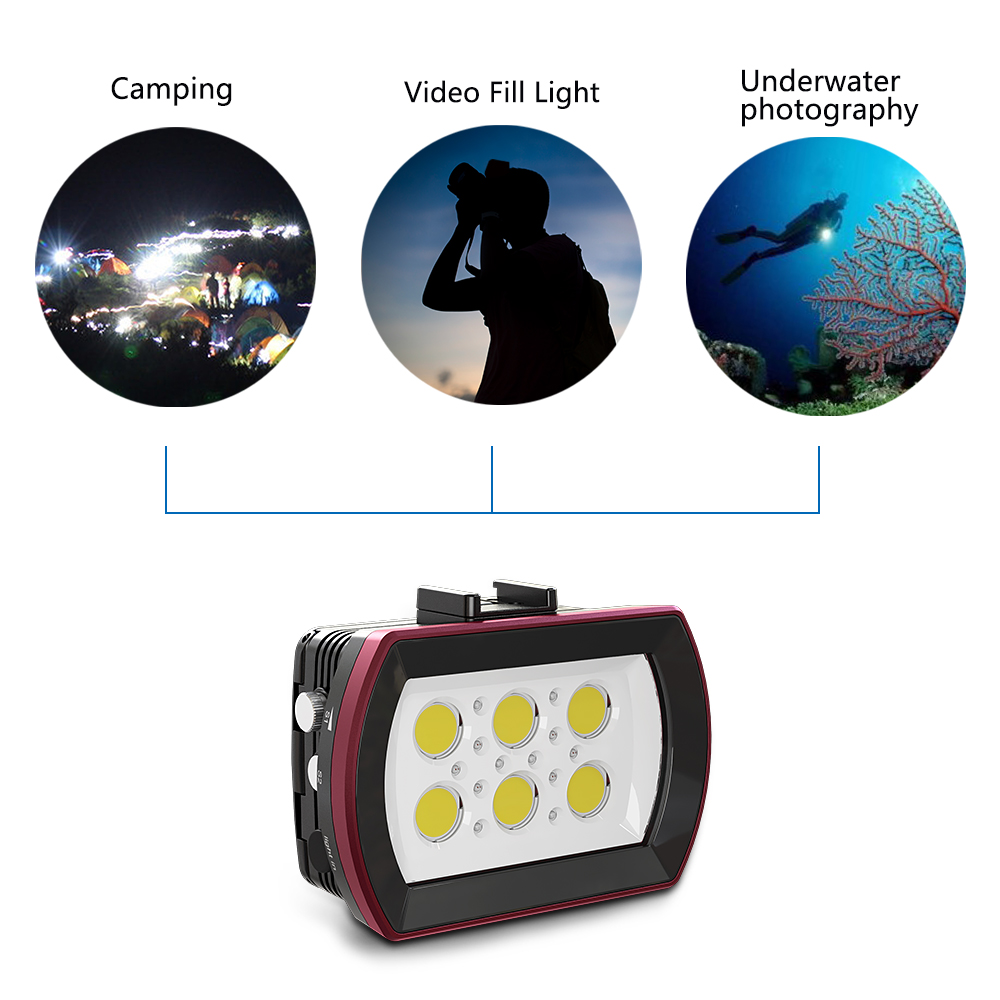 写真撮影 SL-22 LED ダイビングライト水中フィルイン - Photography Lighting Brand のレビューと価格