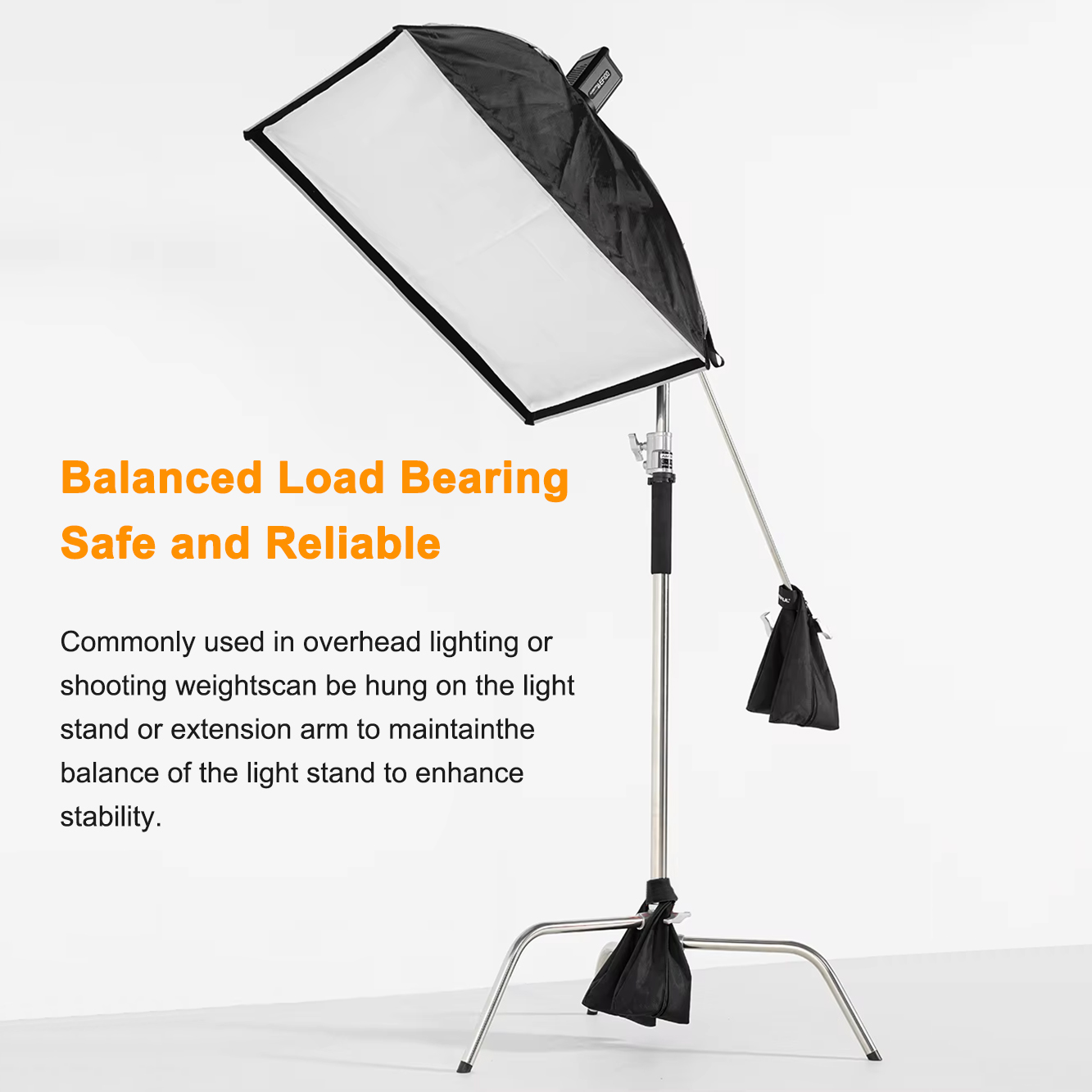 写真スタジオ、ビデオステージ用の二分割式サンドバッグ、耐荷重 - Light Stand Sandbag のレビューと価格