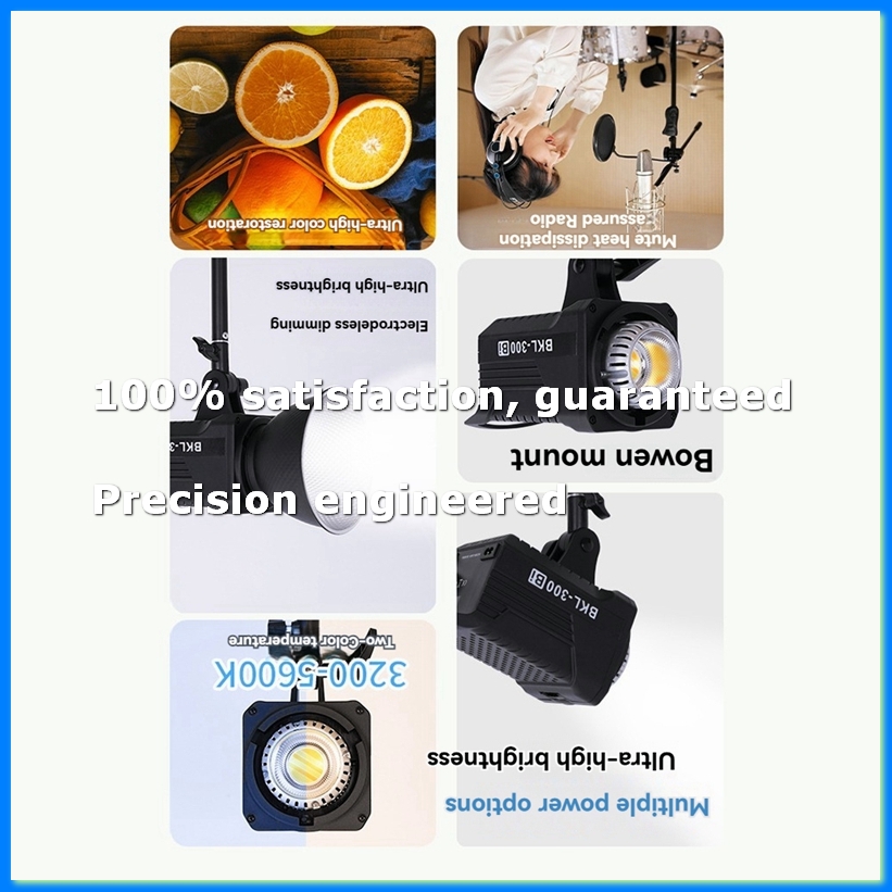 300W Bi LED ビデオライト、ポートレート、屋外写真 - Photography Lighting Gear のレビューと価格