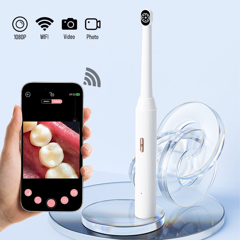 iPhone/Android 用ビジュアルワイヤレス口腔カメ - Photography Lighting Gear のレビューと価格