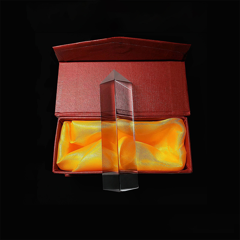 30x30x100mm K9 三角プリズム光学ガラスレインボ - Photography Lighting Triangle のレビューと価格