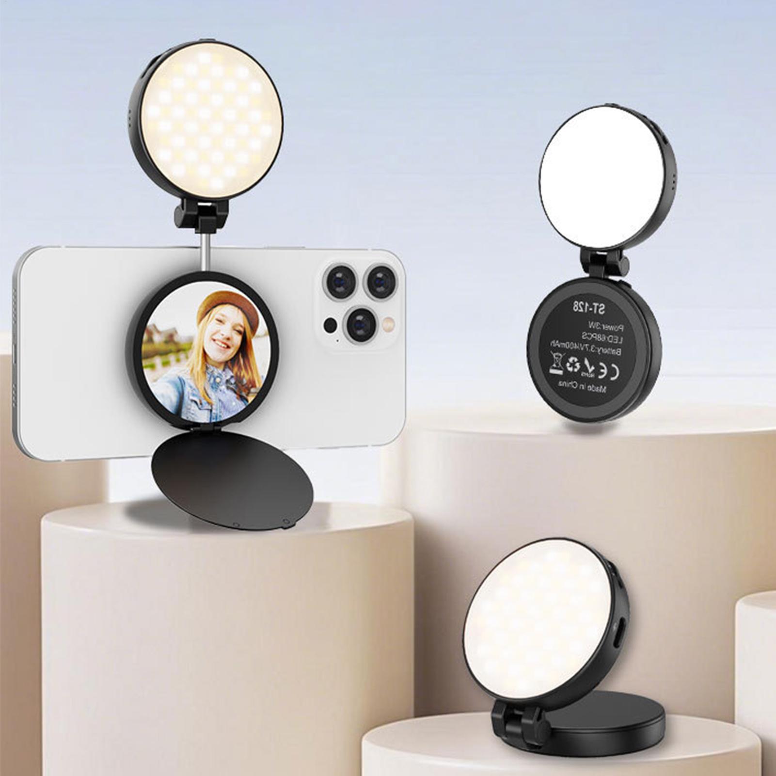 電話ライト磁気ビデオ録画ランプポータブル自撮りライト写真撮影 - Photography Lighting Home のレビューと価格