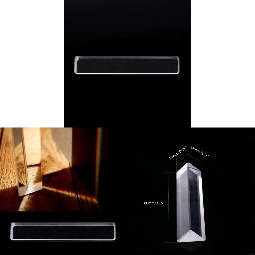 37ME 三角プリズム光学ガラスクリスタルレインボーメーカー - Photography Lighting Triangle のレビューと価格