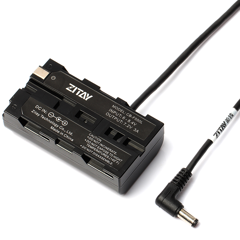 ZITAY NP-F550 ダミーバッテリー TO DC電源 - Photography Lighting For Dummies のレビューと価格