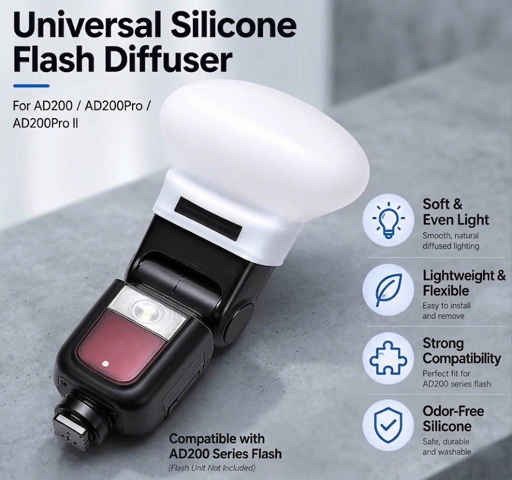シリコンフラッシュディフューザーソフトカバー Godox A - Photography Lighting Diffuser のレビューと価格