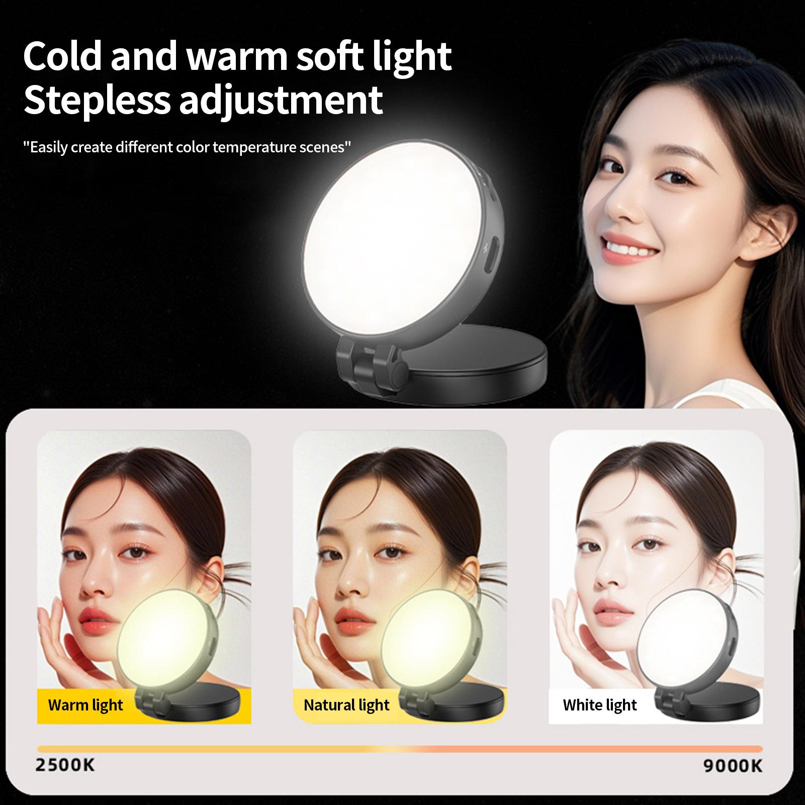 電話ライト磁気ライブストリーミングランプポータブル自撮りライ - Photography Lighting Home のレビューと価格